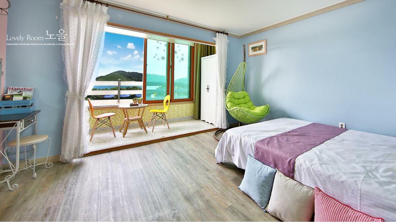 Tongyeong Paper Island Pension Eksteriør bilde
